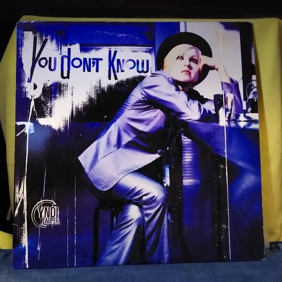 Cyndi Lauper You Don't Know maxi single 1996 Vinyl record MINTY - Picture 1 of 4